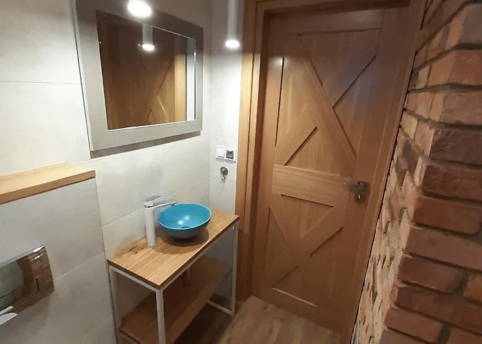 بيت للعطل Pastelowy Z Balia Elektryczna Z Jacuzzi Zalakowo